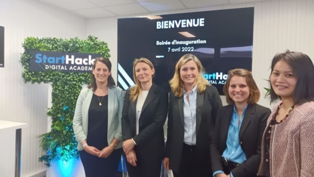 Inauguration de StartHack à Sartrouville