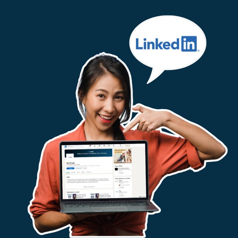 Formation prospecter via linkedin StartHack organisme de formation professionnel